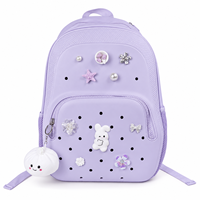 Sac à dos scolaire OEM en EVA avec couleurs personnalisées et breloques décoratives