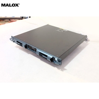 Amplificateur DSP de classe D à 4 canaux en métal robuste, 4x4760W à 2 ohms, amplificateur de puissance numérique à faible impédance avec alimentation PFC
