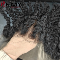 Vente en gros paquets de cheveux bouclés bruts birmans donneur unique extension de cheveux humains de luxe naturels bouclés crépus cambodgiens pour femmes noires