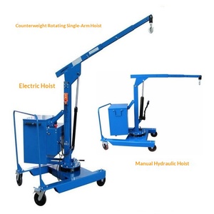 Grue rotative hydraulique mobile à contrepoids, grue à bras unique rotative, équipement de levage et de levage de charges - Product Image 2