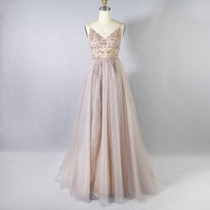 Factory Illusion Top Pearl Beaded Lace Bridal Gown High Slit Evening <strong>Dresses</strong> Turkey Elegant Real <strong>Debut</strong> Gown Evening <strong>Dresses</strong> - Product Image 5