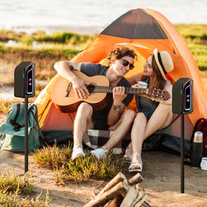 Haut-parleur sans fil avec appairage, son stéréo riche 50W, étanche IPX6, LED RGB pour home cinéma, idéal pour les barbecues en extérieur et les fêtes à la <span class=keywords><strong>piscine</strong></span> - Product Image 4