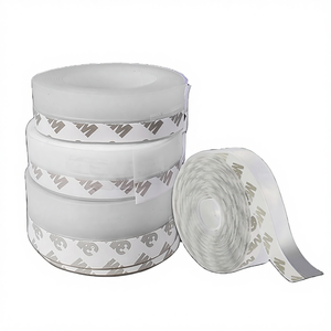 Multifunktionaler Selbstklebender Wasserdichter Silikon-Dichtungsstreifen für Fenster und Türen Unterer Wetterschutzstreifen - Product Image 1