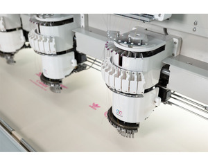 Popular Factory Round-<b>Head</b> Flat 24Heads Computerized Embroidery Machine For Clothes - Product Image 2