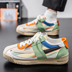 Chaussures de course décontractées tendance pour hommes, respirantes, légères, confortables, avec semelle extérieure en EVA - Product Image 4