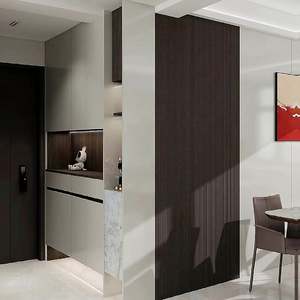 Mueble de Comedor Moderno Personalizable de Madera, Mueble de Dormitorio para Villa, Vitrina de Recepción - Product Image 3