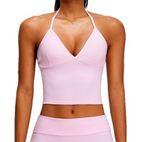 Dameskleding Op Maat Yoga Set Sexy Rugloze Diepe V-hals Top Gym Fitness Set Zachte Flare Pants Sportkleding Leisure Kleding