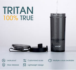 Bottiglia d'Acqua in Tritan con Coperchio Ribaltabile e Infusore per Tè, Ideale per Ufficio e Regali Aziendali - Product Image 5