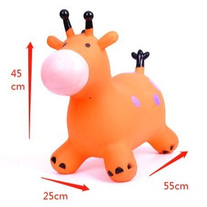 Nouveau <span class=keywords><strong>Jouet</strong></span> Gonflable Créatif Cheval Sautant en Forme de <span class=keywords><strong>Vache</strong></span> Elfique pour Enfants, en PVC Épais, pour l'Extérieur, 0-24 Mois, Fabriqué en Chine, Vente en Gros - Product Image 4