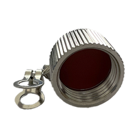 Capuchon anti-poussière M12 mâle haute performance avec filetage externe et chaîne de protection