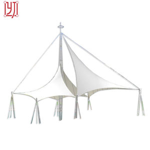 Q235 Steel Structure Shade Membrane Tensile <b>Big</b> Swimming Pool <b>Tent</b> Membrane - Product Image 6