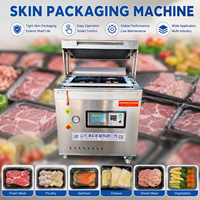 Machine d'emballage sous vide automatique ZEKO en acier inoxydable pour la transformation de la viande, des fruits de mer et du fromage