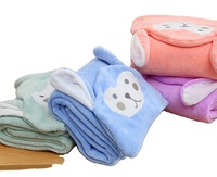 Produits de gros serviettes de bain à capuche pour bébé