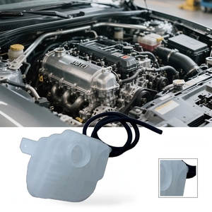 Réservoir de récupération de liquide de refroidissement du radiateur avant 21711-JE40A pour <span class=keywords><strong>Nissan</strong></span> <span class=keywords><strong>Qashqai</strong></span> 2005 - Product Image 4