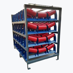 Meistverkaufte Kohlenstoff-Schwerkraft-Tragrollen Hochbelastbare Stahl-Förderbandrollen für Bergbau und Industrie - Product Image 2