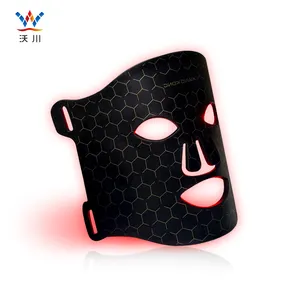 Masker Wajah Led 7 warna, produk paling populer di Amerika harga grosir masker wajah Led wajah lampu merah masker terapi alat kecantikan Led