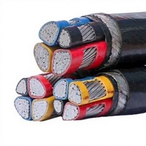 สายไฟฟ้าอะลูมิเนียมแบบกลม 1100V ฉนวน XLPE ขนาด 400 ตร.มม. 8 AWG 4 แกน สีแดง เหลือง เขียว น้ำเงิน สำหรับเดินสายใต้ดิน - Product Image 2