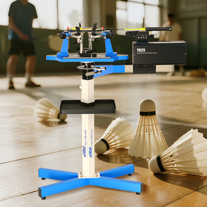 Nuevo soporte T025 tensión eléctrica Vertical bádminton tenis máquina de encordado GLS202 equipo de cuerda de raqueta de doble uso - Product Image 5