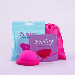 Disque menstruel grand format en silicone de qualité médicale, disque menstruel réutilisable - Product Image 1