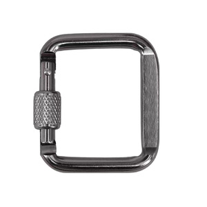 คาราไบเนอร์อะลูมิเนียมอัลลอยด์รูปตัว D รับน้ำหนักได้ 50KN พร้อมกลไกการล็อค สำหรับปีนเขา เดินป่า ตั้งแคมป์ โยคะ - Product Image 2