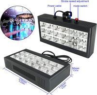 Pour 18 LED 60W IP65 Stroboscope Sonore Actif RGB DMX512 Éclairage de Scène pour Club Disco Party DJ