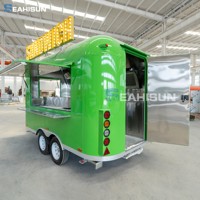 Remorque alimentaire mobile sur mesure pour restaurant, chariot de cuisine standard américain, kiosque de rue, camion de tacos, barbecue mobile à vendre