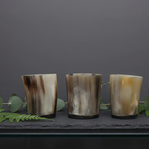 REHMAN CRAFT - Vaso de Cuerno de Búfalo Rústico Ecológico Hecho a Mano - Product Image 6