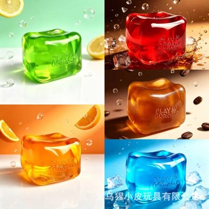 Nuevo producto transfronterizo: Cubo de agua divertido de TPR con forma de fruta para amasar, cubo de malta de rebote lento, juguete antiestrés. - Product Image 3