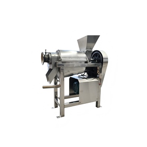 Extracteur de jus industriel à spirale pour pommes, oranges, raisins – sans épluchage, moteur en acier inoxydable 304, haute performance pour usines de transformation de fruits - Product Image 1