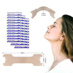 Plester Mulut Anti-Dengkur OEM Elastis Kinesiologi untuk Meredakan Dengkur Bebas Lateks Plester Tubuh untuk Tidur - Product Image 6