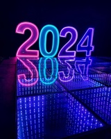 Piste de danse LED modulaire magnétique avec capteur de contact lumineux pour hôtels
