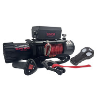 Treuil électrique portable mini personnalisé WEI SHAN avec télécommande, 12000 lbs, 12 V, robuste, étanche IP67, automatique, 10 m