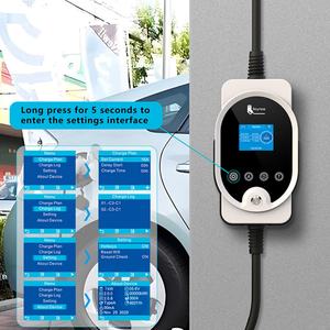 For GBT 22kw New Car Charger Charging Station WIFI Smart APP Ev Charger <b>AC</b> <b>Portable</b> 24 Months Warranty - Product Image 5