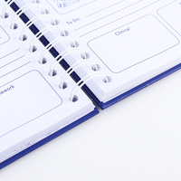 Cahier de notes avec impression de logo personnalisé planificateur quotidien à spirale planificateur étudiant infirmier
