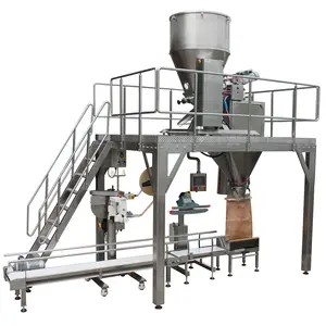 Semi-Automatic powder filling and packing machine solution multihead weigher big bag packaging machine