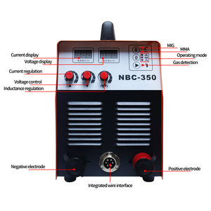 Chargeur de fil de soudure industriel 350 AMP FLUX MMA Inverter Igbt <span class=keywords><strong>MIG</strong></span>/MAG Saldatori Machine Équipement de soudage Soudeuse <span class=keywords><strong>MIG</strong></span> avec gaz - Product Image 3