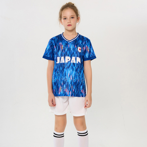 Camiseta <span class=keywords><strong>de</strong></span> Fútbol para Niños <span class=keywords><strong>de</strong></span> Japón 2024, la Más Vendida, Uniforme Transpirable <span class=keywords><strong>de</strong></span> Secado Rápido para Niños y Niñas - Product Image 1