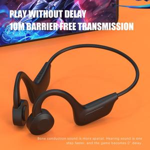 <span class=keywords><strong>Auriculares</strong></span> inalámbricos con sonido envolvente, cascos deportivos de conducción ósea, impermeables sobre la oreja, gran oferta - Product Image 4