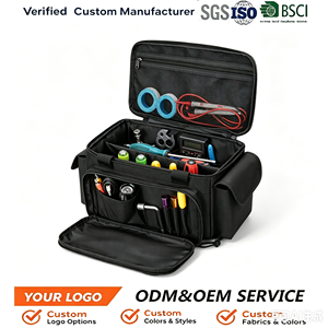 OEM custom Multi-funzionale borsa da lavoro piccolo strumento di stoccaggio Anti-attrito spesso fondo imbottito per <span class=keywords><strong>riparatore</strong></span> - Product Image 1
