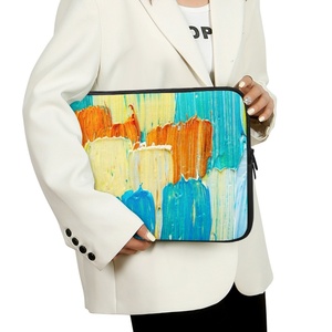 10 '', 12'', 13 '', 14'',15 '', 17'' Kunden spezifisches Logo Laptop-Abdeckung Schutz beutel Computer Große Kapazität Laptop-Hülle Neopren-Taschen - Product Image 2