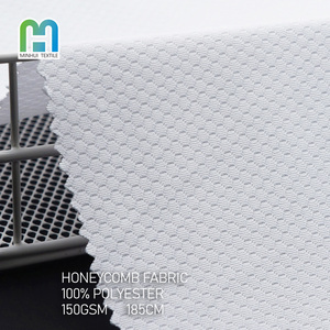 210gsm thoáng khí Polyester thăng hoa khoảng trống vải chim mắt lưới vải dệt cho bóng bầu dục Jersey và thanh niên mùa hè trang phục - Product Image 2