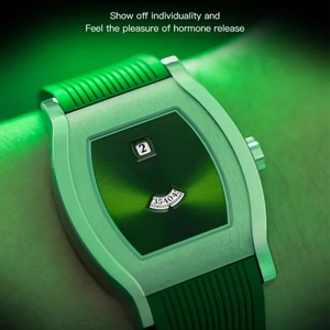 Montre automatique mécanique de luxe pour homme, nouvelle collection, avec affichage des heures sautantes, verre saphir, acier inoxydable, Reloj Hombre - Product Image 5