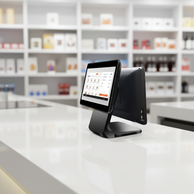 Factory Manufacturer Supplier All-In-One POS Terminal 15.6 inch Touch Screen W-indows Full Cash Register POS System
