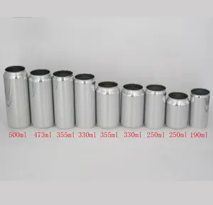 Manufacture Aluminium Cans 12 Oz Aluminum Can 355ml 500ml Aluminum Sleek Can Carbonated Drink Can