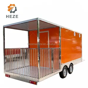 Cheap Price And High Quality Potato Remorque Mobile,Hot Dog Carts Food Cart Concession Stand For Sale