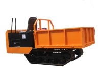 Dumper chenillé diesel 1 tonne 4x4 avec moteur, pompe et roulement pour le transport de matériaux miniers en montagne, garantie