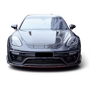 Nuevo Kit de Parachoques Delantero de Fibra de Carbono, Faldones Laterales y Difusor Trasero Atornillable para Kit de Carrocería Turbo S - Product Image 1
