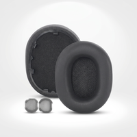 Coussinets d'oreille de remplacement en cuir protéiné pour Sony WH-1000XM5 XM5, coussinets en mousse à mémoire de forme, accessoires pour écouteurs sans fil