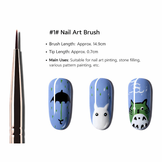 Pinceau pour nail art
