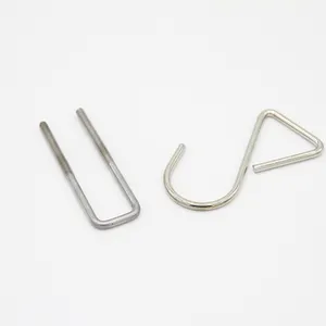 Spring Custom Mini Gate Flat Adjustable Retaining Hair Clip Parts Steel Wire Stainless Steel Torsion Springs